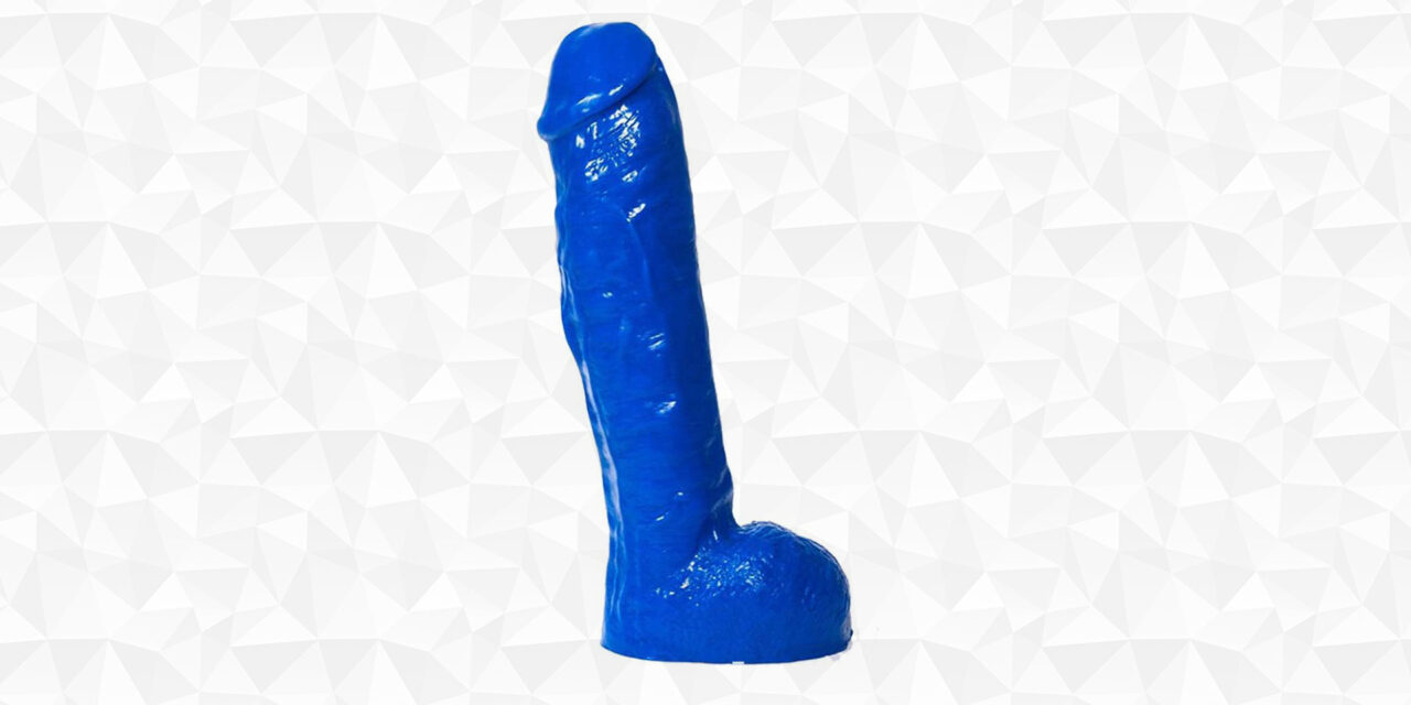 All Blue realistischer Dildo 34 – ca. 30 cm